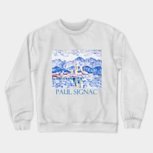 Gray Weather, Antibes by Paul Signac Crewneck Sweatshirt